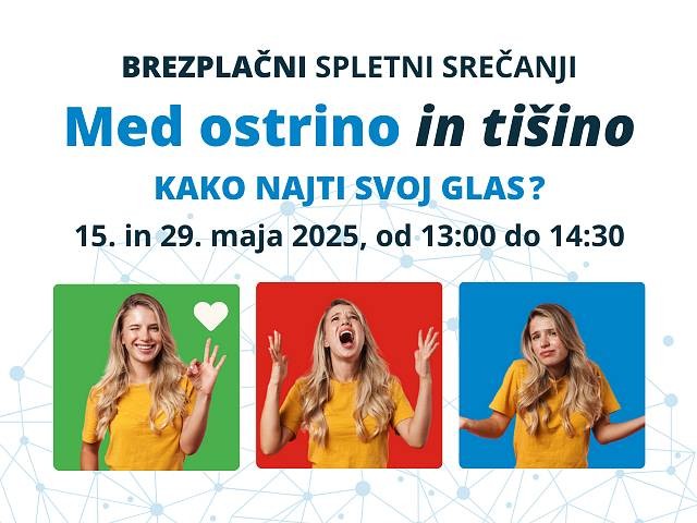 Med ostrino in tišino: kako najti svoj glas
