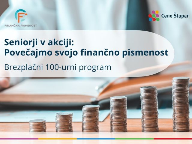 Seniorji v akciji - delavnica za finančno pismenost