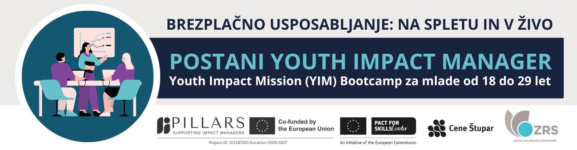 Youth Impact Mission (YIM) Bootcamp banner