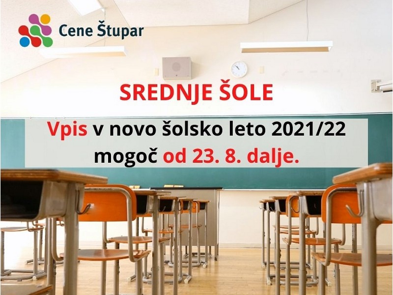 Enrollment for the 2021/2022 School Year