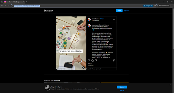 Instagram Prices Štupar October 18, 2024