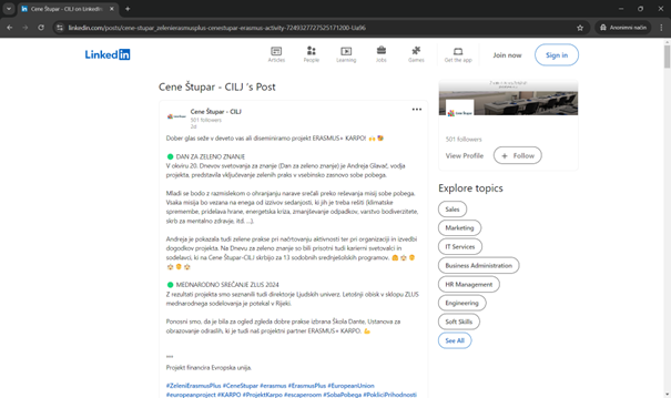 LinkedIn Cene Štupar October 8, 2024 1