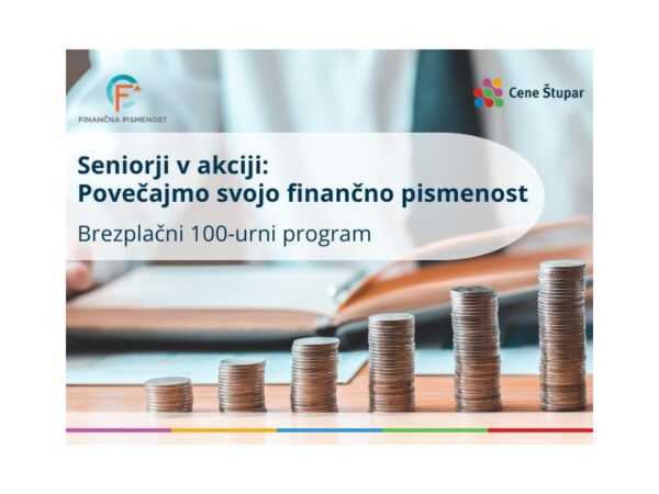Seniorji v akciji - delavnica za finančno pismenost