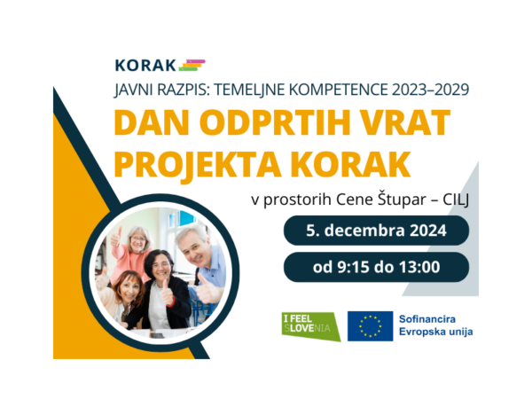 Dan odprtih vrat projekta KORAK