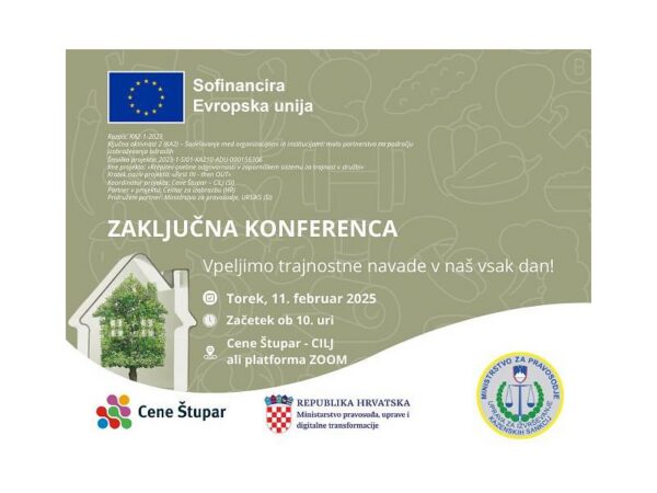 FINAL CONFERENCE of the ERASMUS project “STRENGTHENING PERSONAL RESPONSIBILITY IN THE

N THE PRISON SYSTEM FOR SUSTAINABILITY IN SOCIETY”