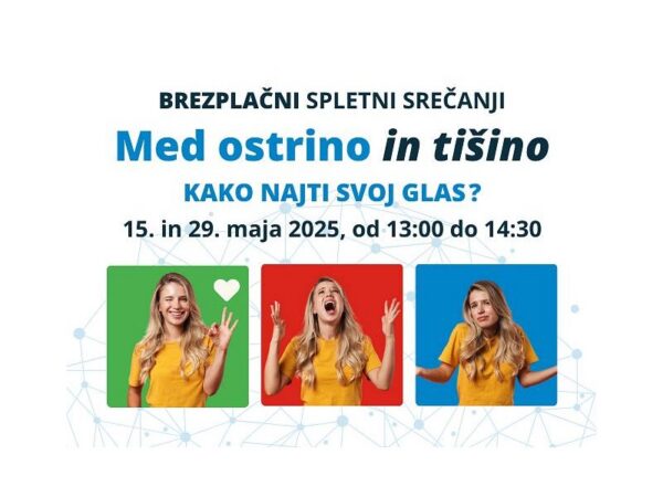 Med ostrino in tišino: kako najti svoj glas